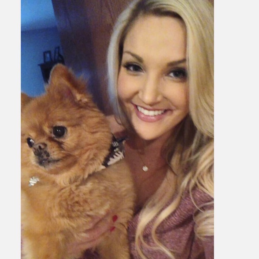 Ned 🐶 and his mom Kelsey ☺️